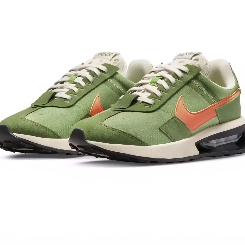 Nike Green and Orange Sneakers